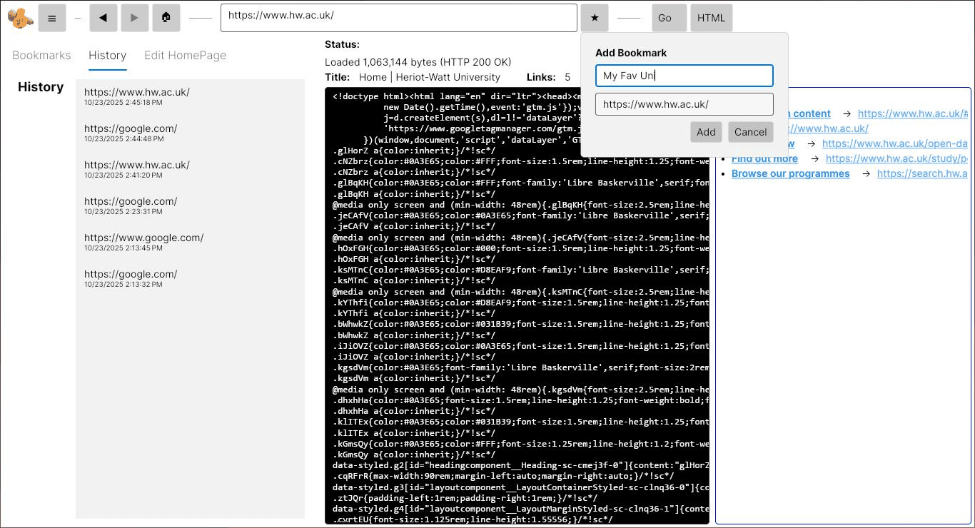 Squash Web Browser